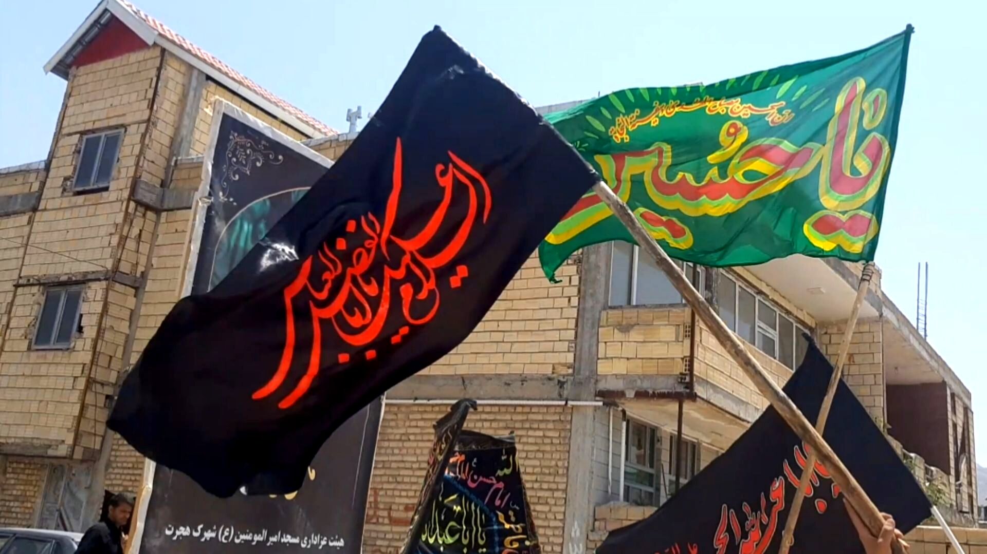 شور حسینی در عزاداری هیئت شهرستان لردگان