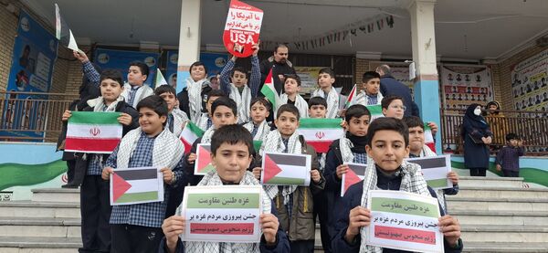 برپایی جشن طنین مقاومت در مدارس شهرستان قدس
