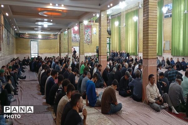 مراسم عزاداری امام رضا علیه السلام در حسینیه شهر بار نیشابور
