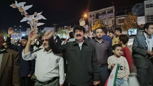 تجمع قدردانی از «وعده صادق ۲» در یاسوج