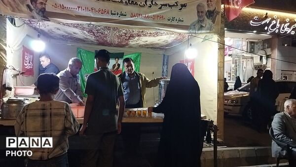 موکب  سرداران مقاومت در دویست و سی و یکمین شب از اجتماعات مردمی بلوار فضل نیشابور 