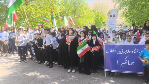 نوجوانان وجوانان زرقانی ثابت کردندکه با مردم فلسطین هم درد هستند 