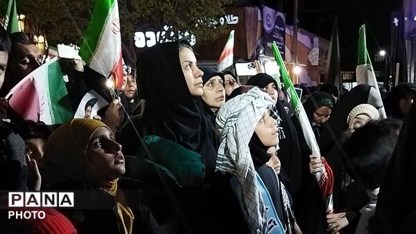 حضور گسترده و پرشور مردم انقلابی نیشابور در خونخواهی شهادت رهبر شهید