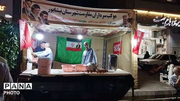 موکب سرداران مقاومت در شب صد و هشتادم 