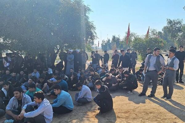 حضور دانش‌آموزان دبیرستان فرهنگیان شهید بهشتی ناحیه 2 شهرری در اردوی راهیان نور 