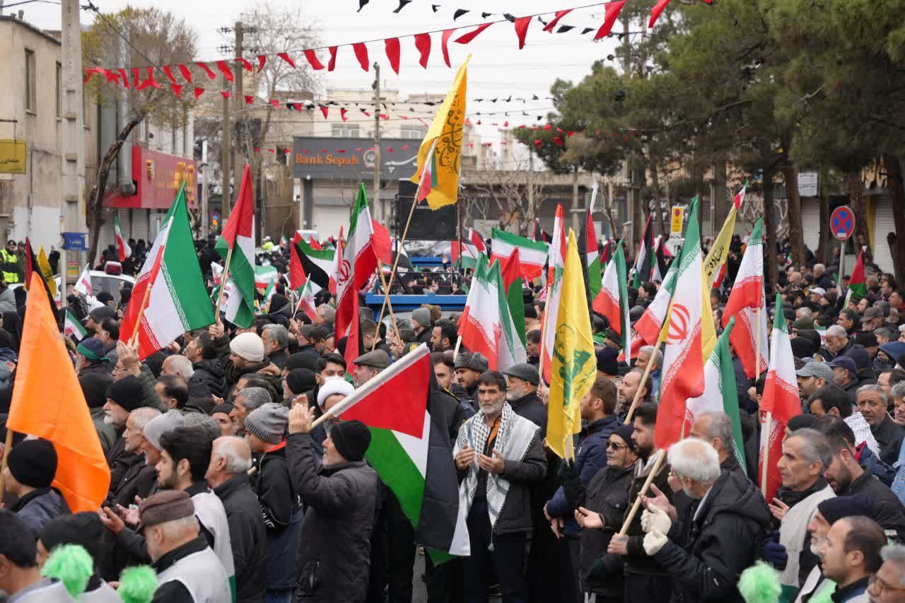 حماسه فردیسی‌ها در راهپیمایی روز قدس