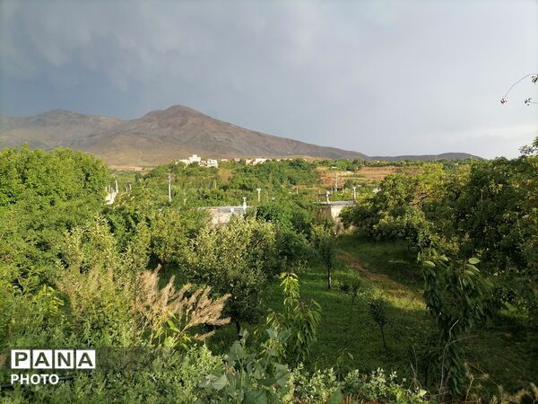 بارش شدید باران در اواخر خرداد ماه در شهر بار 