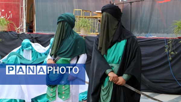 اجرای تئاتر گروه هنری موعود در آستان مقدس امامزاده بی‌بی‌سکینه صفادشت