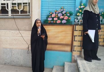 جشن جوانه ها در دبیرستان میرزا جعفر سروقدمشهد 
