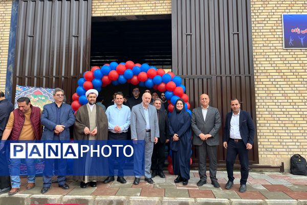 افتتاحیه سالن ورزشی شهید حاجی‌زاده در دبیرستان شیخ‌کلینی 