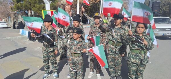 راهپیمایی باشکوه ۲۲ بهمن در کوهبنان