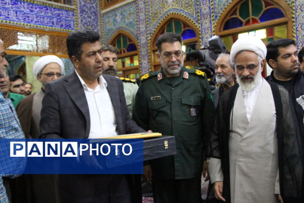 برگزاری دسته عزای روحانیون یزدی به مناسبت سالروز ارتحال امام خمینی (ره)