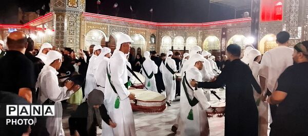 آیین سنتی مشعل گردانی نجفی‌ها