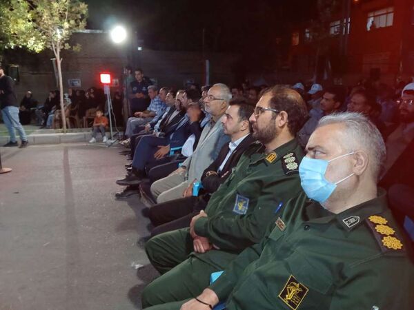 گرامیداشت ۲۲ شهید محله فردوسی خلیل‌آباد