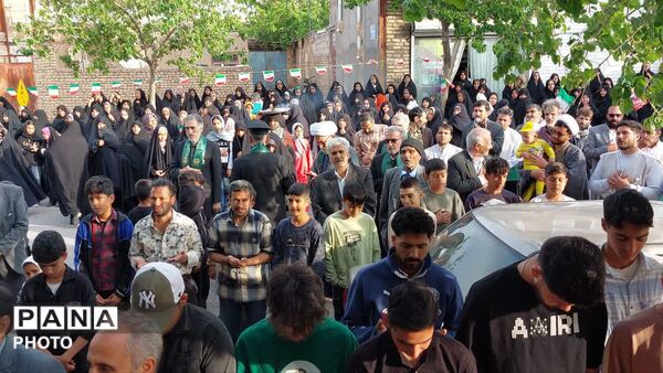 حضور خادمان حرم امام رضا (ع) در روستای آبنیه