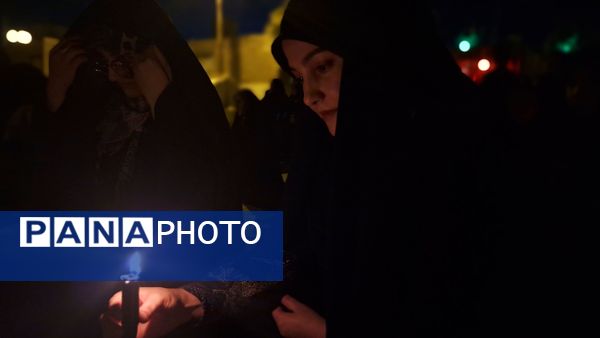 مراسم شام غریبان در شهرستان لنده