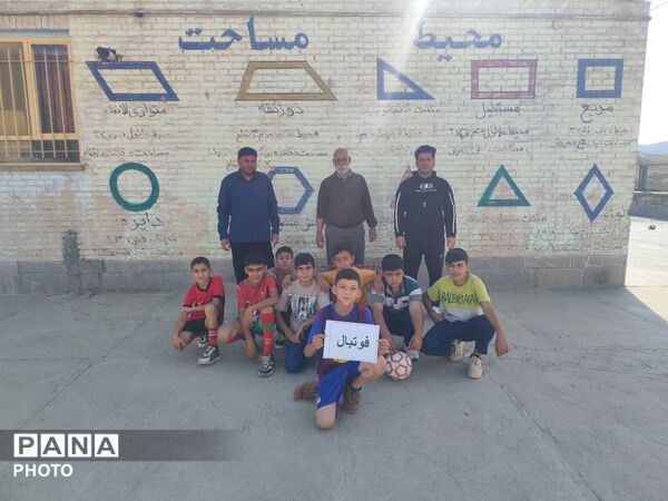  المپیاد ورزشی درون مدرسه ای آموزشگاه آیت الله نوری روستای مرزی سنگدیوار 