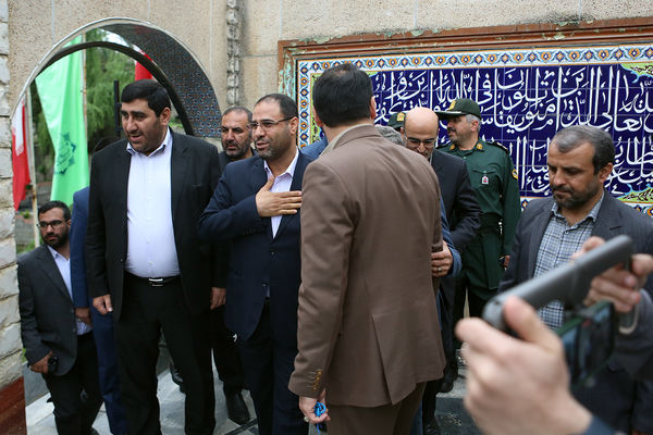 بازدید نماینده دولت و وزیر آموزش و پرورش از پروژه‌های عمرانی شهرستان سوادکوه