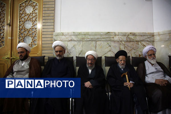 مراسم هفتم شهدای خدمت با حضور سرپرست ریاست جمهوری در قم