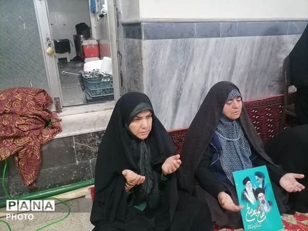 برگزاری آیین  بزرگداشت آیت الله سید علی خامنه ای در مسجد جامع شهر بار