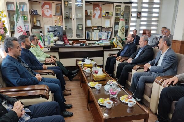 دیدار مدیرکل آموزش وپرورش اردبیل با فرمانده نیروی انتظامی استان 