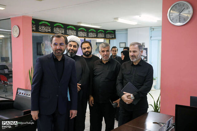 بازدید مسئول سازمان بسیج دانش‌آموزی کشور از خبرگزاری پانا