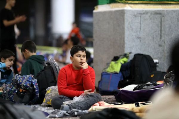 مراسم اعتکاف دانش آموزی در مسجد اعظم و مصلای قدس قم