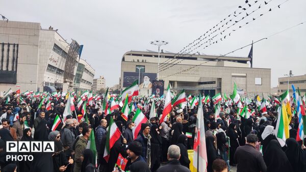  راهپیمایی روز جهانی قدس در مشهد مقدس 