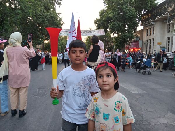 شروع حرکت راهیان عشق از میدان بی بی شطیطه تا مسجد جامع  