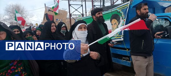 راهپیمایی ۲۲بهمن در شهر بار 