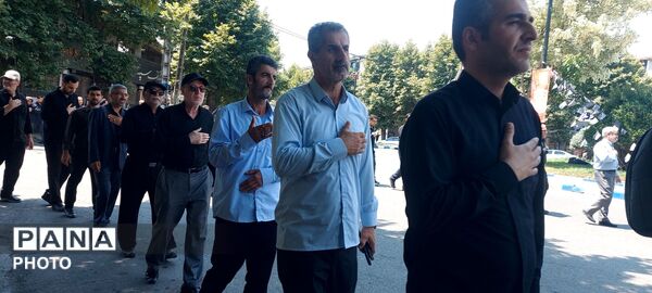پیاده روی جاماندگان از وداع قائد امت