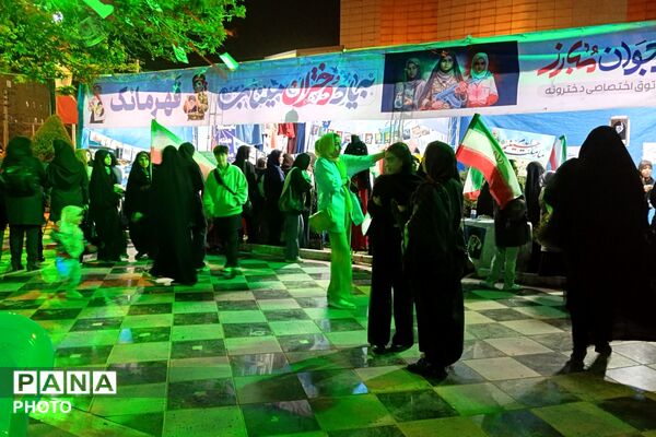 نمایشگاه هفته مشاغل هنرستان سعادت پردیس
