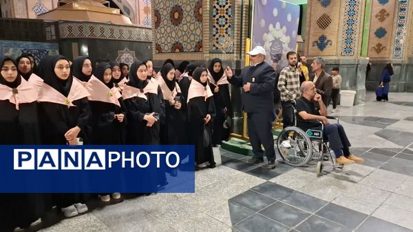 اعزام دانش‌آموزان هادی‌شهری به مشهد مقدس