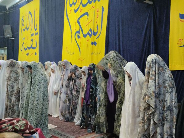 اعتکاف در مسجد سیدالشهدا مشهد