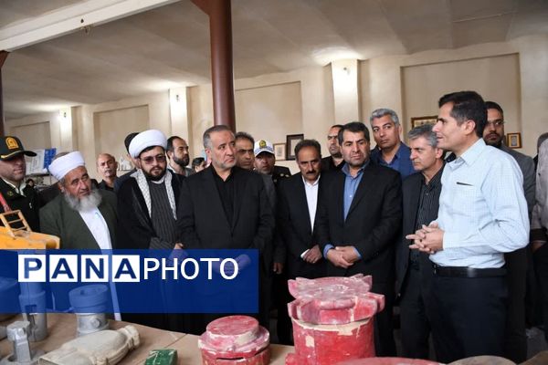 بازدید استاندار خراسان جنوبی از نوروزگاه و سیاه چادر عشایری درمیان