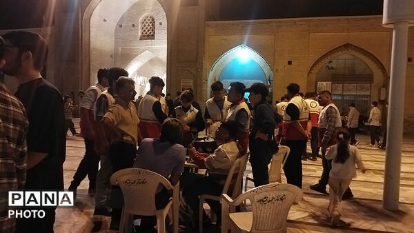 حضور جمعیت هلال احمر دراجتماعات مردمی 
