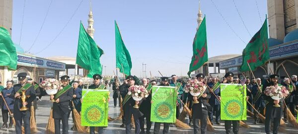 آیین جاروکشی مسجد مقدس جمکران