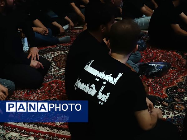 مراسم شب عاشورا در هیئت محبان ابوالفضل نیشابور 