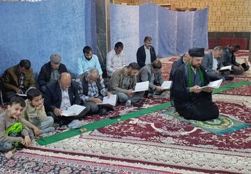 جشن ولادت حضرت زینب(س) در مسجد امام حسین(ع) سفیددشت