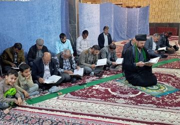 جشن ولادت حضرت زینب(س) در مسجد امام حسین(ع) سفیددشت