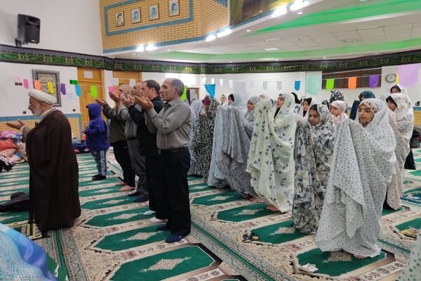 دومین روز مراسم اعتکاف در مسجد امام حسن مجتبی (ع) اردبیل