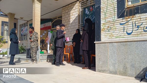 زنگ مهر و مقاومت در دبیرستان سمیه اشترینان