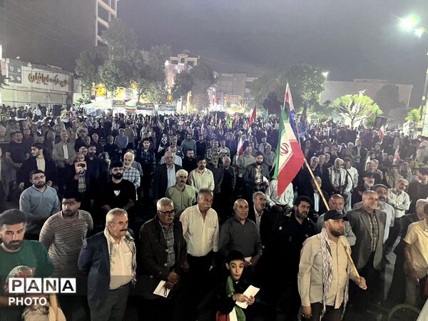 تجمع و راهپیمایی پرشور مردم ساوجبلاغ 