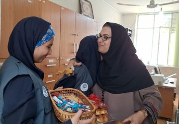 گرامیداشت مقام معلم توسط خبرنگاران پانا در شیراز 