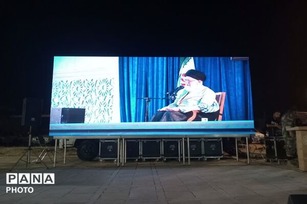 شکوه بیعت اهالی زرقان با آرمان‌های رهبر شهید