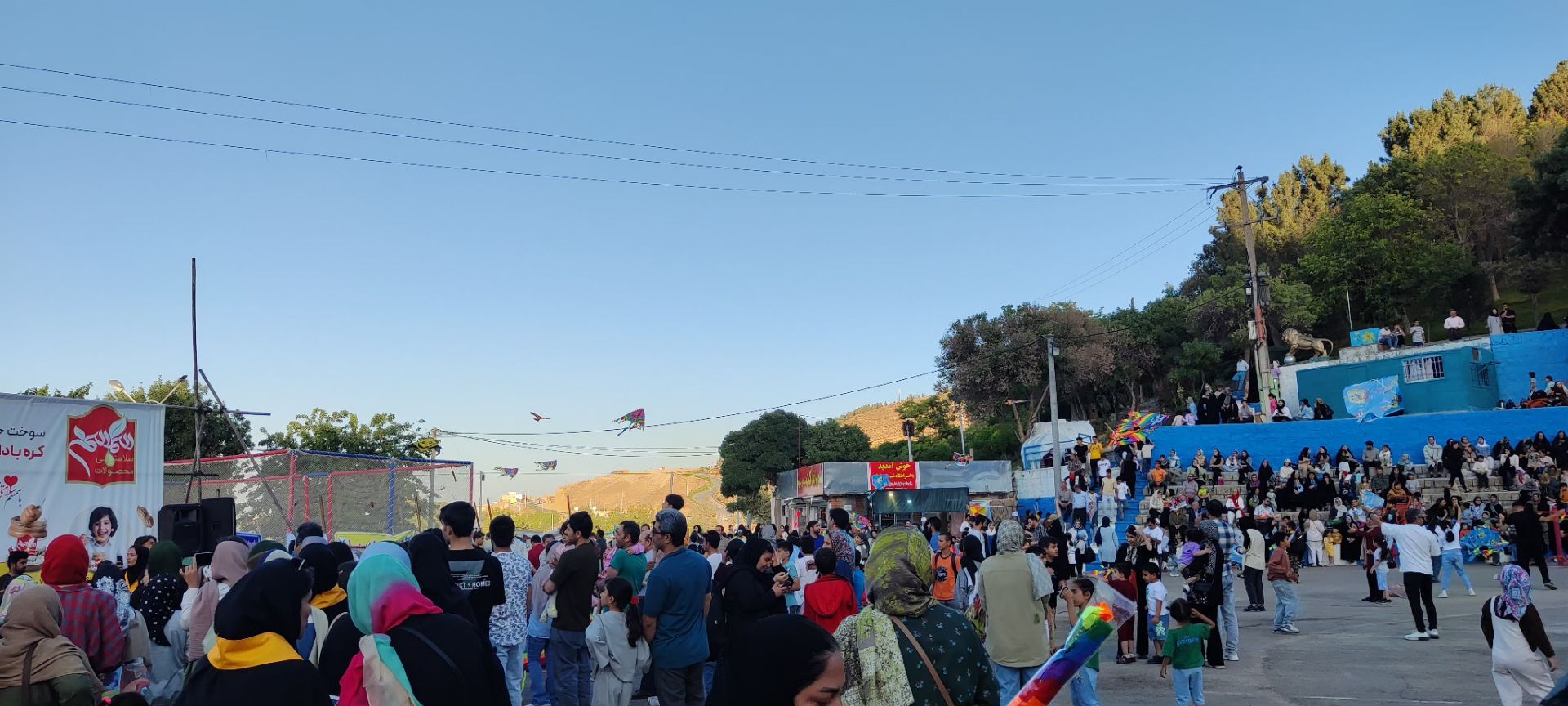 برگزاری جشنواره پرواز بادبادک ها در شیروان