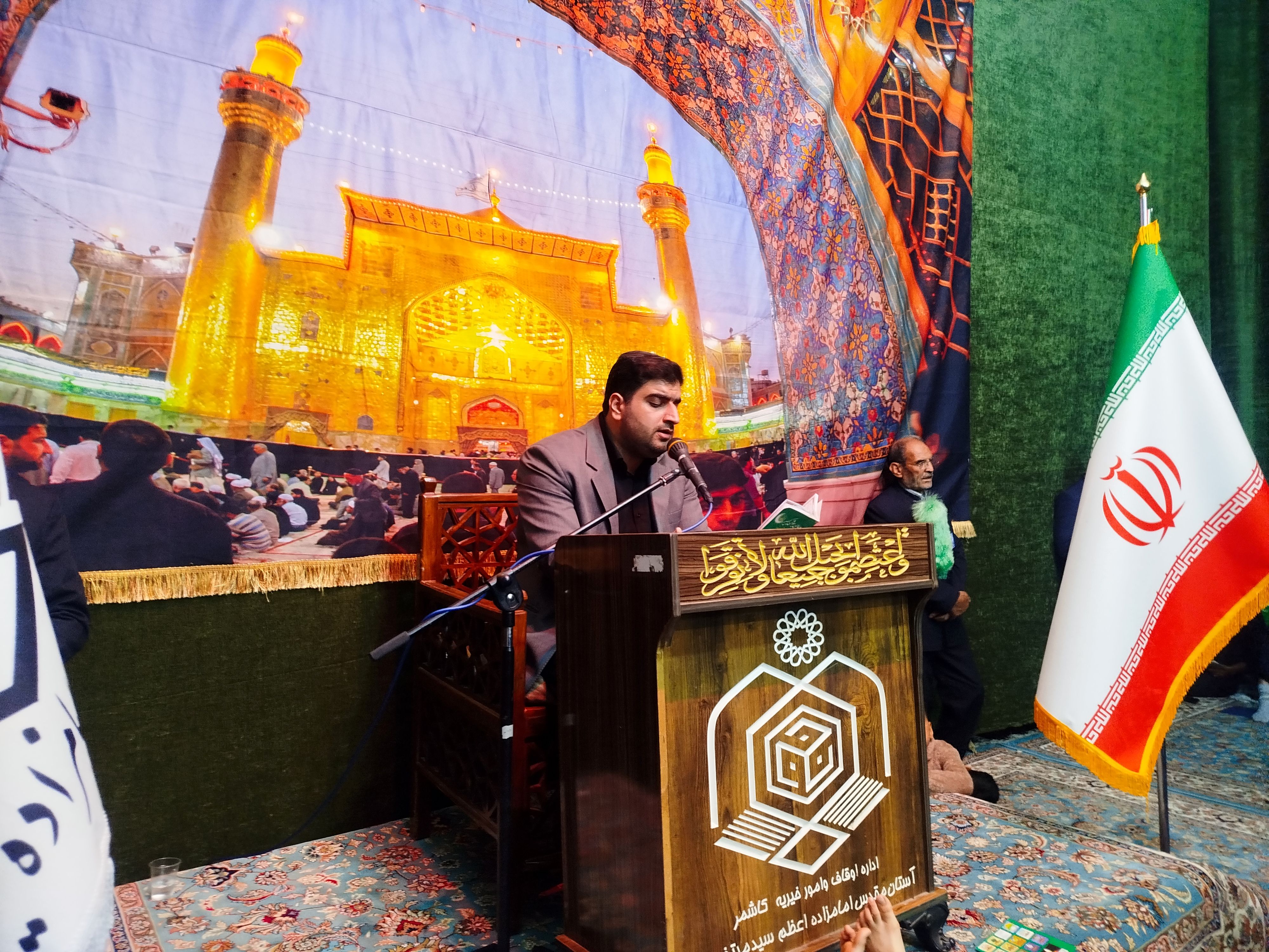 آخرین شب از شب های پر فیض قدر در امامزاده سید مرتضی (ع)