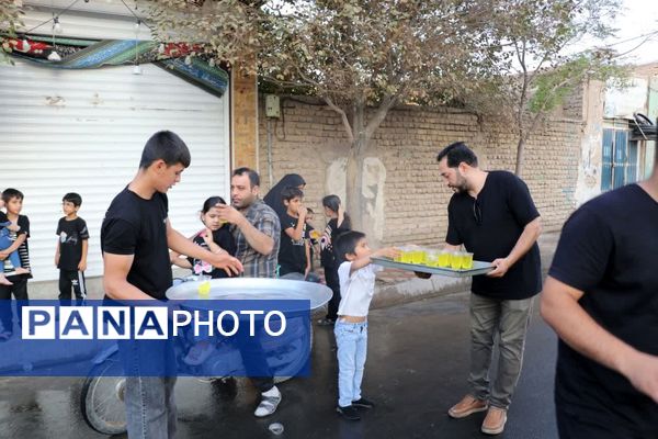 مراسم سالروز شهادت امام حسن مجتبی(ع) در شهر قنوات قم