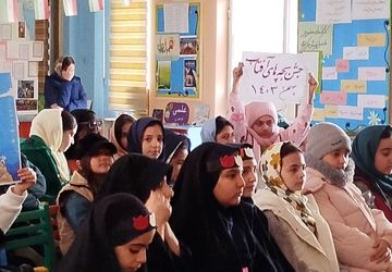 جشن بچه های انقلاب برگزار شد 