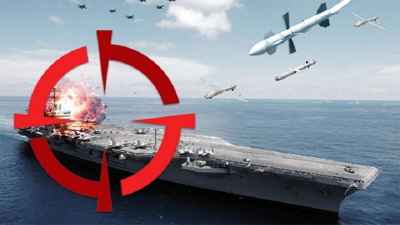 ضربه مهلک نیروهای مسلح یمن به ناو هواپیمابر «ترومن»